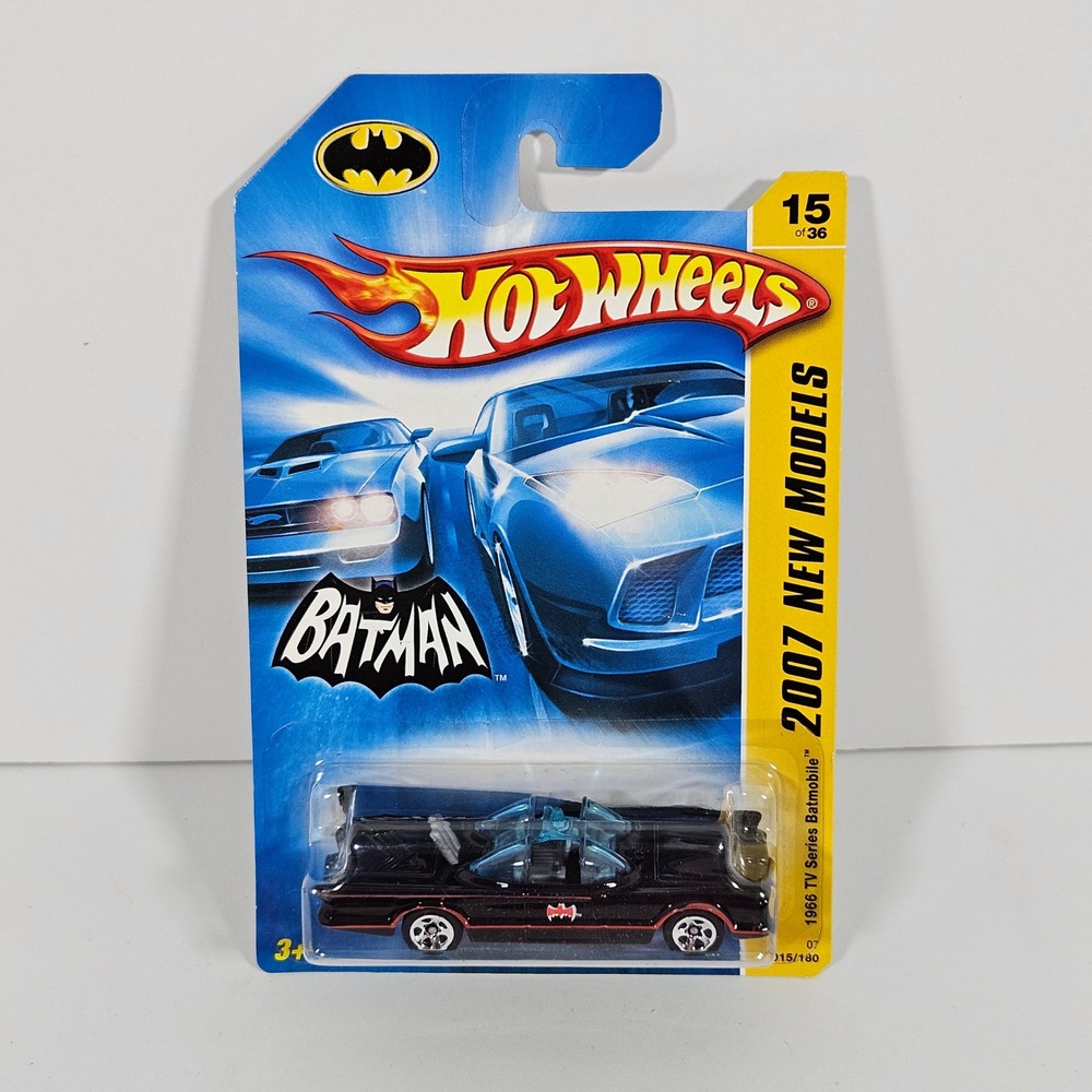 Hot Wheels Batman Batmobile Lot of 6 Arkham Asylum 1966 TV Series New 2004-14 - Picture 8 of 10